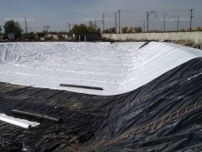 Гидроизоляция технического водоема 8