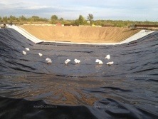 Гидроизоляция технического водоема 2