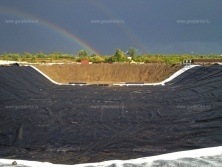 Гидроизоляция технического водоема 4